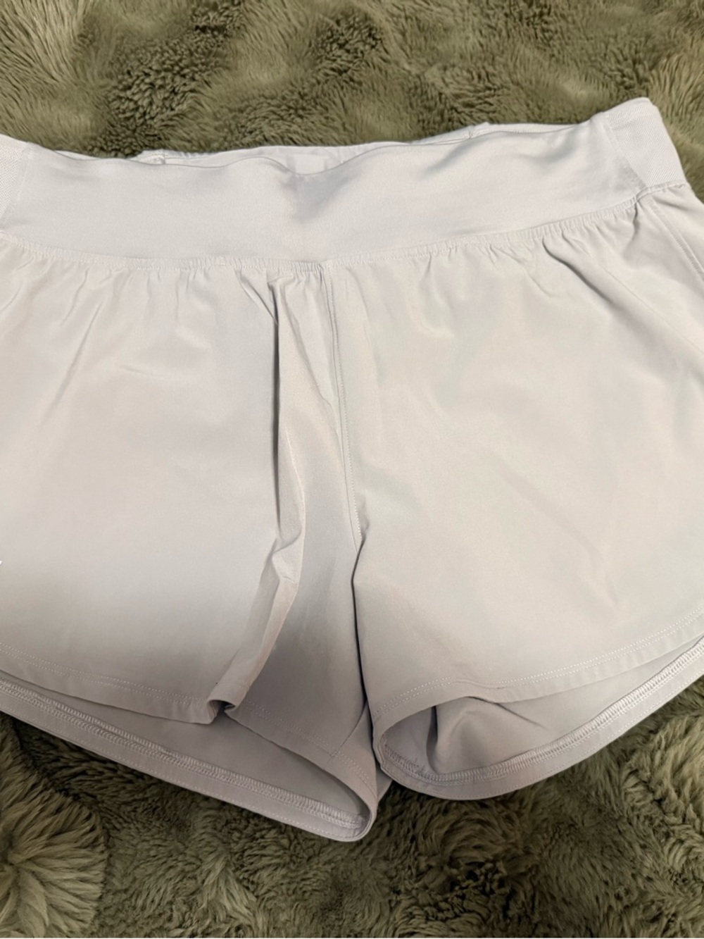 Under Armour Light Gray Women's Running Shorts